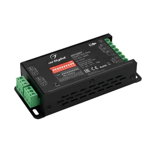 Фото #1 товара Декодер SMART-K52-DMX (12-24V, 3x8A) (Arlight, IP20 Металл, 5 лет)