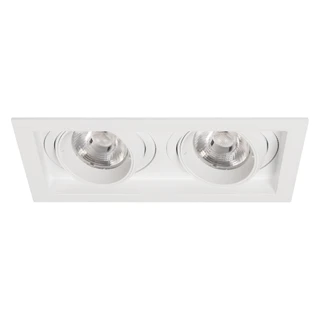 Фото #1 товара Светильник MS-VORTEX-BUILT-S210x117-2x20W Warm3000 (WH-WH, 40 deg, 230V) (Arlight, IP20 Металл, 5 лет)