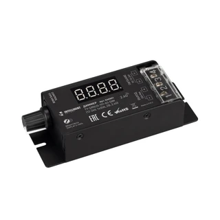Фото #1 товара INTELLIGENT ARLIGHT Диммер TY-SIRIUS-101-83-DIM (12-24V, 1x20A, ZB, 2.4G) (IARL, IP20 Металл, 3 года)