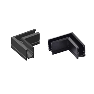 Фото #1 товара Коннектор угловой MAG-MICROCOSM-CON-L90 (BK) (Arlight, IP20 Металл, 3 года)