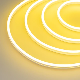 Фото #1 товара Гибкий неон GALAXY-1206-5000CFS-2835-100 12V Lemon (12x6mm, 12W, IP67) (Arlight, 12 Вт/м, IP67)