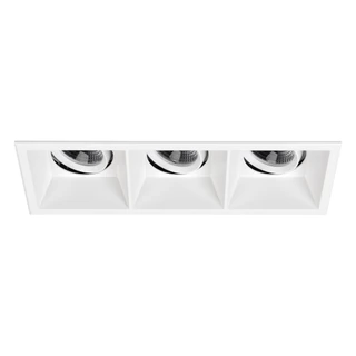 Фото #1 товара Светильник MS-FLOW-BUILT-S230x85-3x12W Warm3000 (WH, 55 deg, 230V) (Arlight, IP20 Металл, 5 лет)
