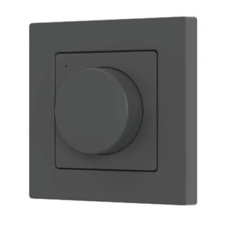 Фото #1 товара INTELLIGENT ARLIGHT Роторная панель SMART-RF-801-32-MULTI черная, квадрат. (3V, пластик, 2.4G) (IARL, IP20 Пластик, 5 лет)