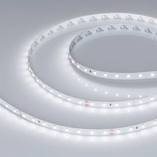 Фото #1 товара Светодиодная лента RT-A80-8mm 24V White6000 (6 W/m, IP20, 2835, 50m) (Arlight, высок.эфф.150 лм/Вт)