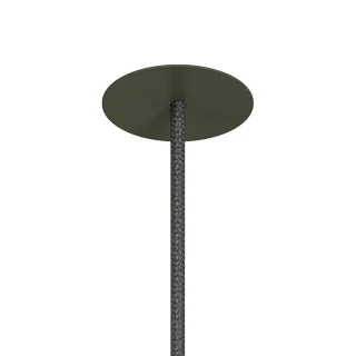 Фото #1 товара Вывод провода питания для натяжного потолка SPX-CAP-STRETCH-R64-C6.5 (RAL7009) (Arlight, Металл)