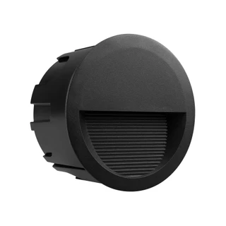 Фото #1 товара Светильник встраиваемый LTD-RIBONIK-R138-5W Warm3000 (Черный, 50 deg, 230V) (Arlight, IP65 Металл, 5 лет)