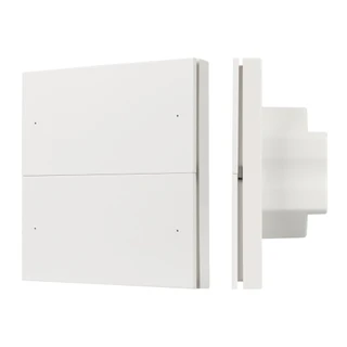 Фото #1 товара INTELLIGENT ARLIGHT Кнопочная панель SMART DALI-301-22-4K-D2-IN White (BUS, Frameless) (IARL, IP20 Пластик, 5 лет)