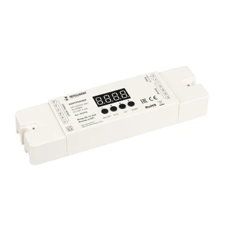 Фото #1 товара INTELLIGENT ARLIGHT Контроллер SPI-SIRIUS-304-82-RGBW (12-24V, 2.4G) (IARL, IP20 Пластик, 3 года)