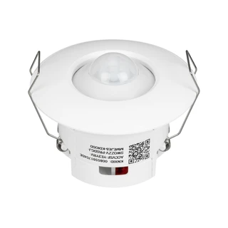 Фото #1 товара INTELLIGENT ARLIGHT Датчик движения KNX-SENS-301-15-72-IN White (BUS, KNX Secure, PIR) (IARL, IP20 Пластик, 3 года)