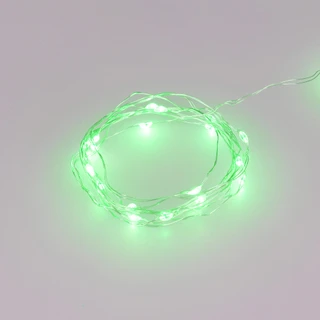 Фото #1 товара Светодиодная гирлянда ARD-DEW-HOME-2000-CLEAR-20LED-STD Green (3V, Battery Pack) (Ardecoled, IP20)