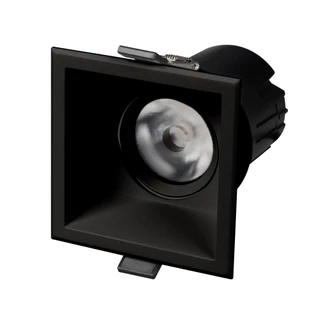 Фото #1 товара Светильник MS-FLOW-BUILT-S85x85-6W Day4000 (BK, 15 deg, 230V) (Arlight, IP20 Металл, 5 лет)