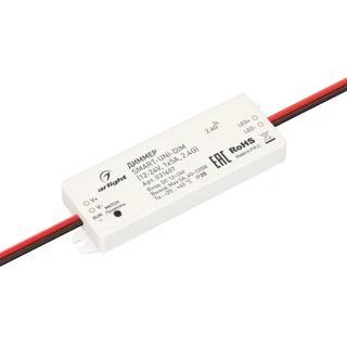 Фото #1 товара Диммер SMART-UNI-DIM (12-24V, 1x5A, 2.4G) (Arlight, IP20 Пластик, 5 лет)