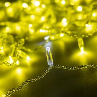 Фото #1 товара Светодиодная гирлянда ARD-STRING-CLASSIC-10000-CLEAR-100LED-FLASH Gold (230V, 7W) (Ardecoled, IP65)