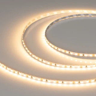 Фото #1 товара Светодиодная лента RT-A120-5mm 12V Warm2700 (9.6 W/m, IP20, 2835, 5m) (Arlight, -)