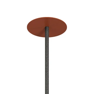 Фото #1 товара Вывод провода питания для натяжного потолка SPX-CAP-STRETCH-R64-C6.5 (RAL8004) (Arlight, Металл)
