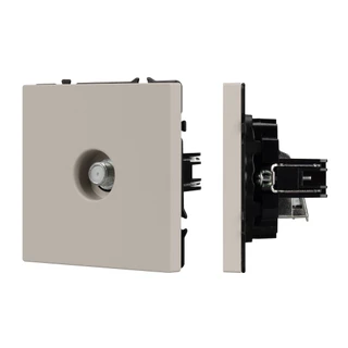 Фото #1 товара Механизм спутниковой розетки SCT-NOBE-MST1-SFPL-CA (SAT) (Arlight, Кашемир)