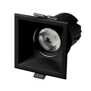 Фото #1 товара Светильник MS-FLOW-BUILT-S85x85-12W Day4000 (BK, 15 deg, 230V) (Arlight, IP20 Металл, 5 лет)