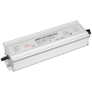 Фото #1 товара Блок питания ARPV-ST12350 PFC (12V, 29.0A, 350W) (Arlight, IP67 Металл, 5 лет)