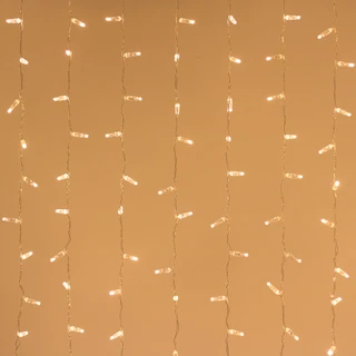 Фото #1 товара Светодиодная гирлянда ARD-CURTAIN-CLASSIC-2000x9000-CLEAR-2200LED Warm (230V, 120W) (Ardecoled, IP65)