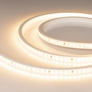 Фото #1 товара Светодиодная лента герметичная ARL-PV-A84-17mm 230V Warm3000 (14 W/m, IP65, FlickerFree, 50m) (Arlight, 5 лет)