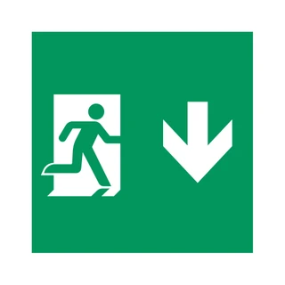 Фото #1 товара Пиктограмма EMGP-MARK-MA-DOWN (Человек, Вниз) (Arlight, Пластик)