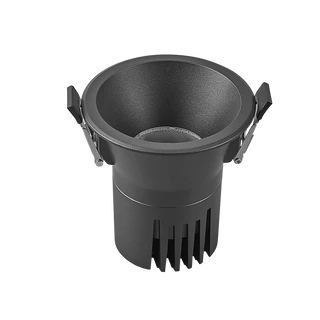 Фото #1 товара Светильник MS-FLOW-BUILT-R85-12W Warm3000 (BK, 55 deg, 230V) (Arlight, IP20 Металл, 5 лет)