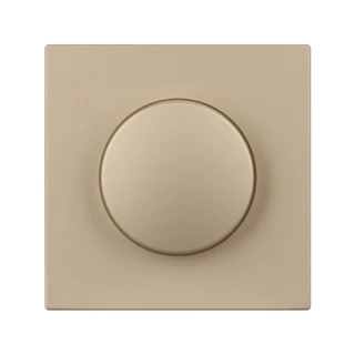 Фото #1 товара Лицевая панель светорегулятора PNL-NOBE-FB-SFPL-GD  (Arlight, Золотой песок)