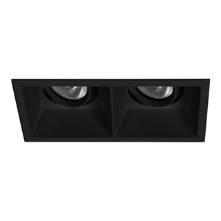 Фото #1 товара Светильник MS-FLOW-BUILT-S157x85-2x12W Warm3000 (BK, 55 deg, 230V) (Arlight, IP20 Металл, 5 лет)
