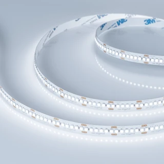 Фото #1 товара Светодиодная лента RT-A240-10mm 24V White6000 (19.2 W/m, IP20, 3528, 5m) (Arlight, Открытый)