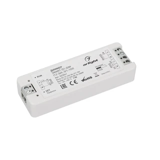 Фото #1 товара Диммер SMART-D1-DIM (12-36V, 0/1-10V) (Arlight, IP20 Пластик, 5 лет)