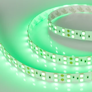 Фото #1 товара Светодиодная лента RT 2-5000 24V Green 2x2 (5060, 600 LED, LUX) (Arlight, 28.8 Вт/м, IP20)