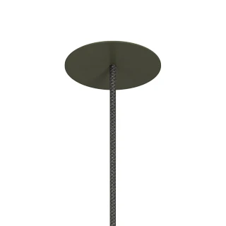 Фото #1 товара Вывод провода питания для натяжного потолка SPX-CAP-STRETCH-R64-C4 (RAL7009) (Arlight, Металл)