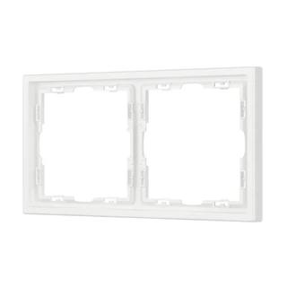 Фото #1 товара Рамка пластиковая FRM-NOBE-SFPL-2-WH (Arlight, -)