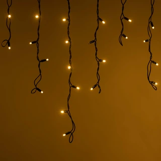 Фото #1 товара Светодиодная гирлянда ARD-EDGE-PRO-4000x600-BLACK-128LED-FLASH Warm/Warm (230V, 8W) (Ardecoled, IP65)