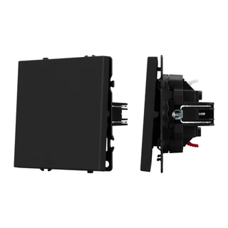 Фото #1 товара Механизм звонкового выключателя SWT-NOBE-MKR1-SFPL-L-BK (230V, 10A) (Arlight, -)