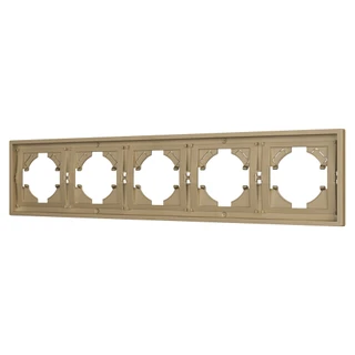 Фото #1 товара Рамка пластиковая FRM-TENDO-SFPL-5-GD (Arlight, -)