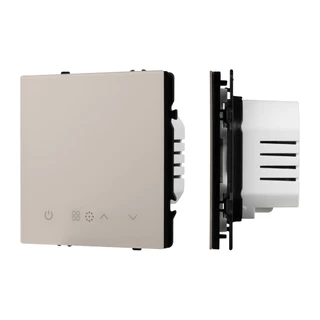 Фото #1 товара Терморегулятор SWT-NOBE-MTE-SFPL-CA (электрический тёплый пол) (Arlight, Кашемир)