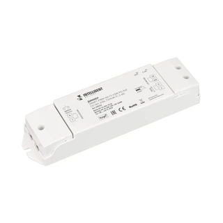 Фото #1 товара INTELLIGENT ARLIGHT Диммер SMART-PWM-102-72-CDW-PD-SUF (12-36V, 2x5A, TUYA Wi-Fi, 2.4G) (IARL, IP20 Пластик, 5 лет)