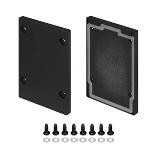 Фото #1 товара Заглушка IP-LINE-5475 BLACK глухая (Arlight, Металл)