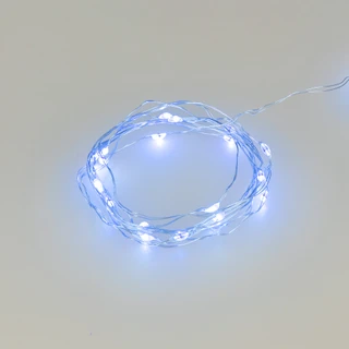 Фото #1 товара Светодиодная гирлянда ARD-DEW-HOME-2000-CLEAR-20LED-STD Blue (3V, Battery Pack) (Ardecoled, IP20)