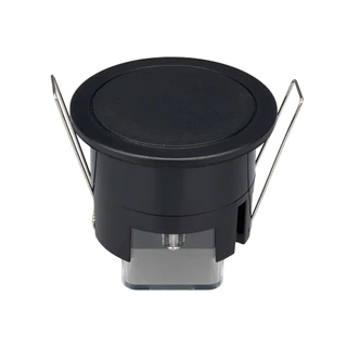 Фото #1 товара Датчик присутствия PRIME-RP-BUILT-R76-1000W (черный, 230V, 4A, MULTI, IP54) (Arlight, IP54 Пластик, 5 лет)