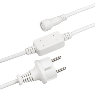 Фото #1 товара Шнур питания ARD-CLASSIC-1.5M White (230V, 4A) (Ardecoled, -)