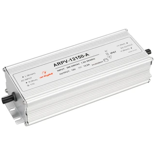 Фото #1 товара Блок питания ARPV-12150-A (12V, 12.5A, 150W) (Arlight, IP67 Металл, 3 года)