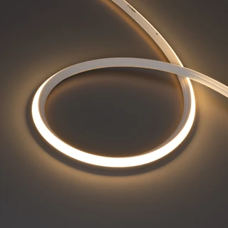 Фото #1 товара Светодиодная лента герметичная MOONLIGHT-3D-X544-10x10mm 24V Warm3000 (8 W/m, IP67, 5m, wire x1) (Arlight, Вывод боковой, 3 года)