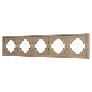 Фото #1 товара Рамка пластиковая FRM-TENDO-PL-5-GD (Arlight, -)