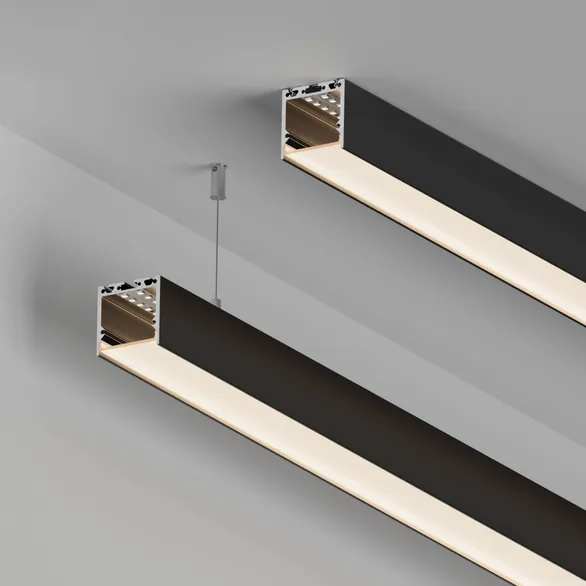 Профиль SL-LINE-3535-2000 BLACK (BY) (Arlight, Алюминий)