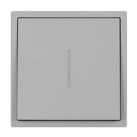 Механизм выключателя одноклавишный непроходной LED SWT-NOBE-MK01-SFPL-L-IS (230V, 10A) (Arlight, Никель)