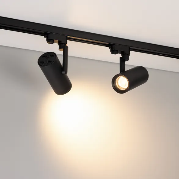 Светильник LGD-URANUS-4TR-R75-18W/25W Warm3500-MIX (BK, 20-50 deg, side holder, 230V) (Arlight, IP20 Металл, 5 лет)