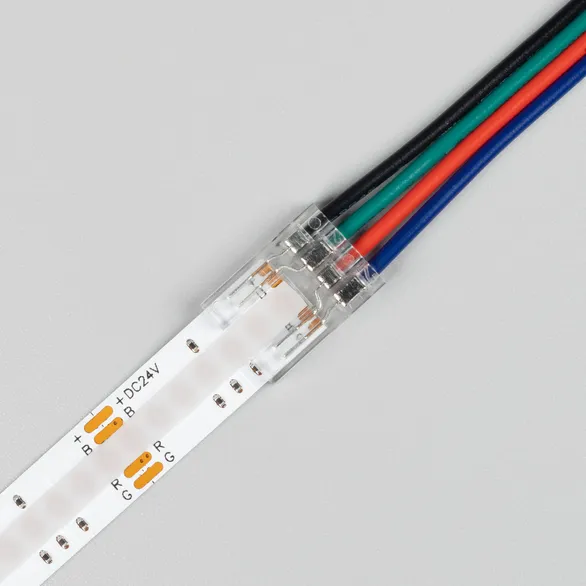 Коннектор COB-RGB-10mm-4pin-STW-L150 (Arlight, Лента-Провод)