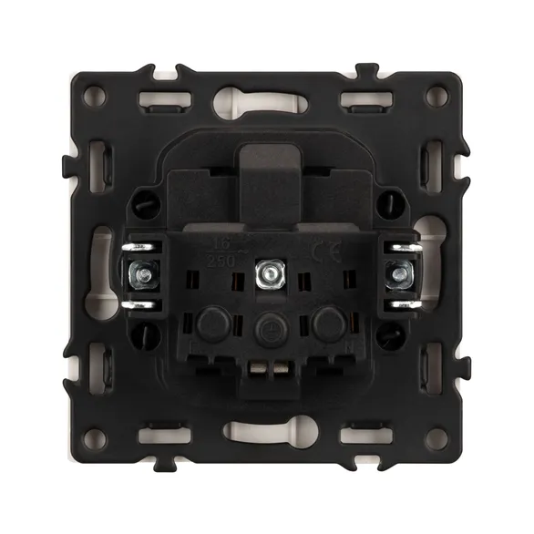 Механизм розетки влагозащищённый SCT-NOBE-MCP-SFPL-GD (230V, 16A) (Arlight, -)